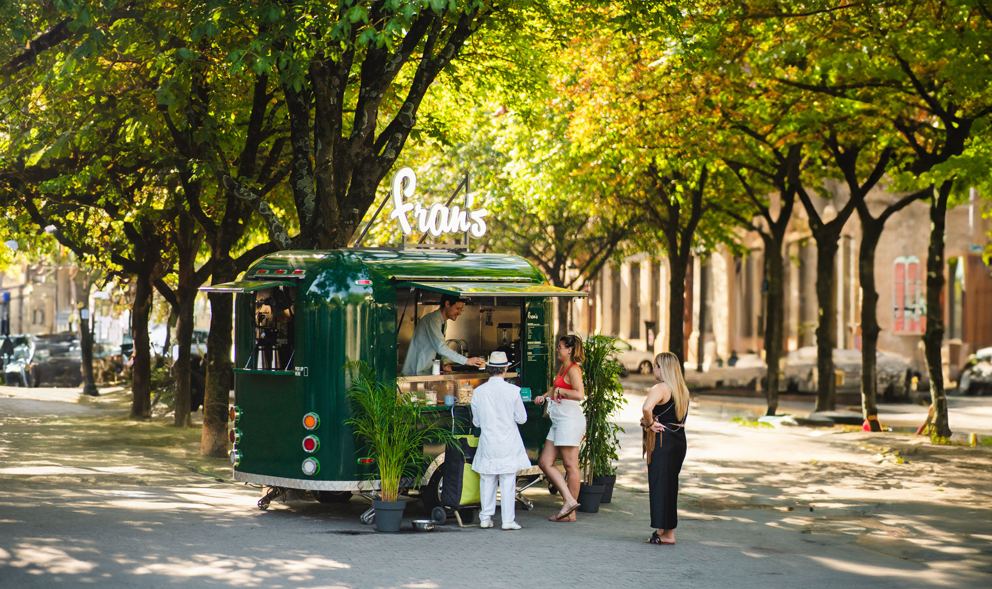 Les kiosques Fran's sont autonomes en énergie et entièrement silencieux