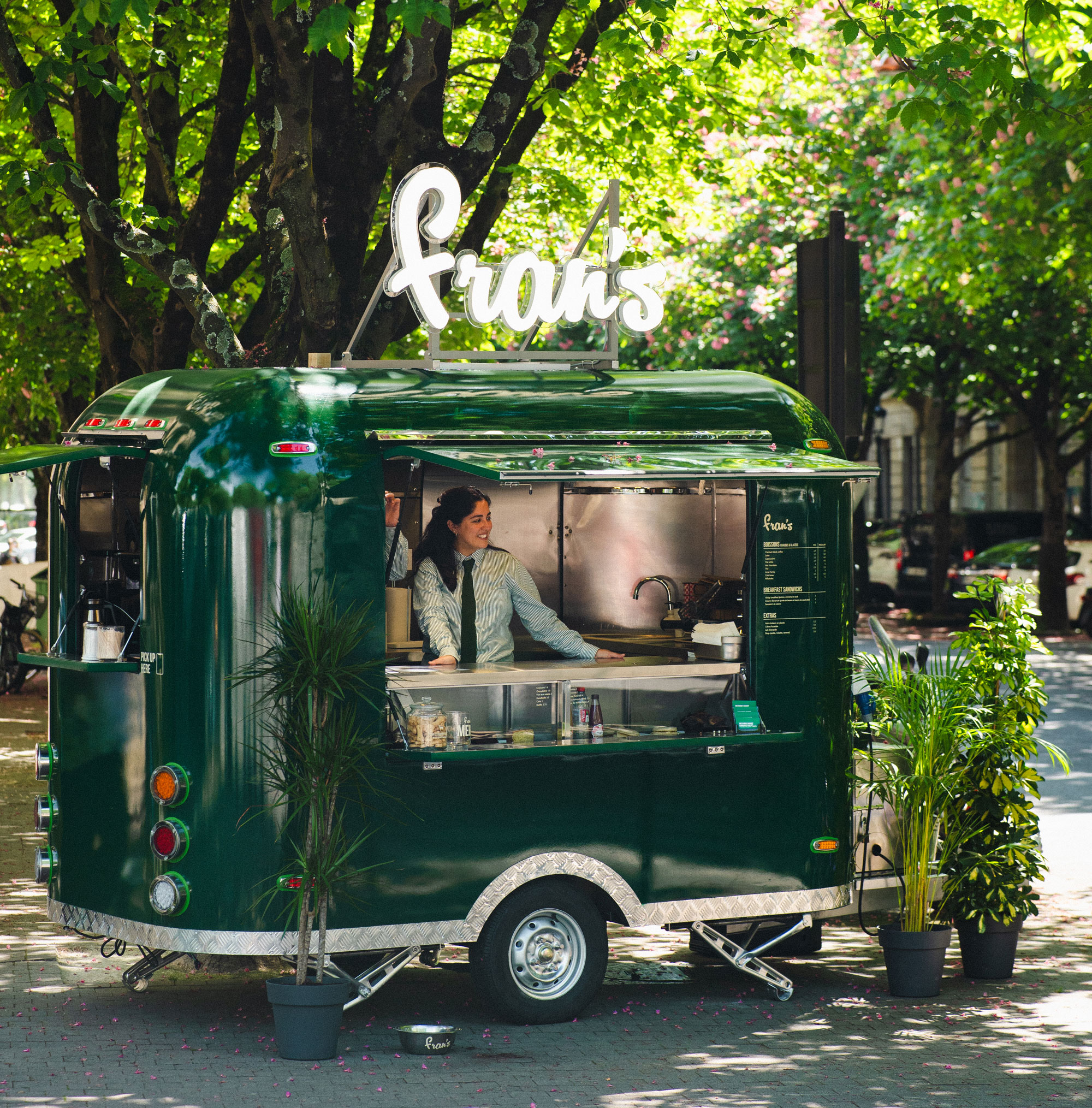 Privatisez un kiosque Fran's pour vos évènements professionnels et privés